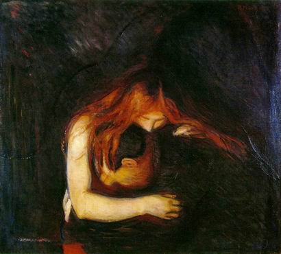 “Love and painâ€,â€Il Vampiro†di E.Munch.