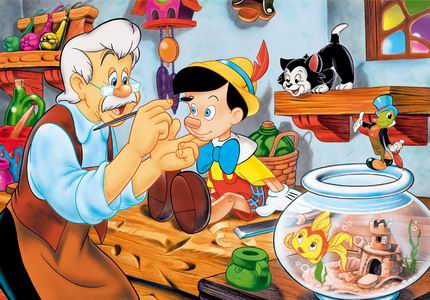 Pinocchio in “costruzioneâ€!