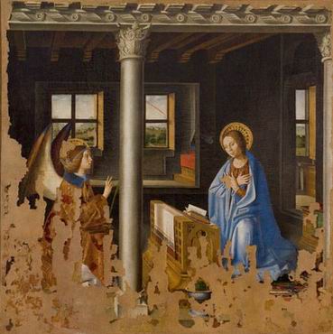 Antonello da Messina, Annunciazione, dopo il restauro