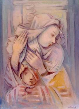 Opera di Angelo Lorenzon “Protezioneâ€