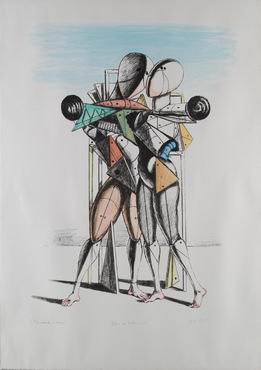 Ettore e Andromaca di Giorgio de Chirico