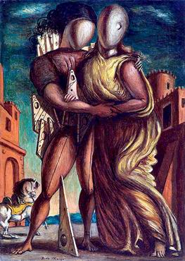 Ettore e Andromaca di De Chirico