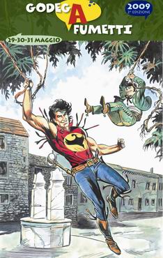 Locandina di Godega a fumetti 2009
