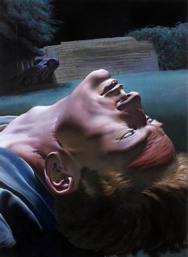 “The Death of James Deanâ€, opera di Nicola Verlato su disegno di Andy Warhol