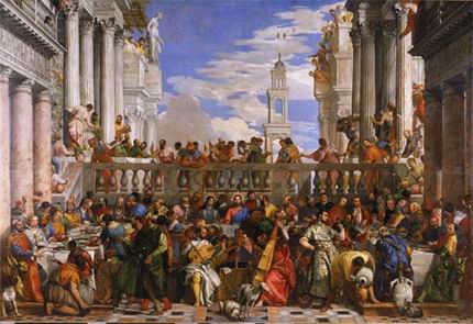 “Le nozze di Cana†di Paolo Veronese