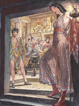Milo Manara per Etruscomix