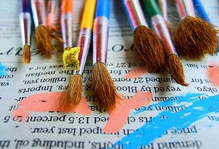 Pennelli parole colori e arte