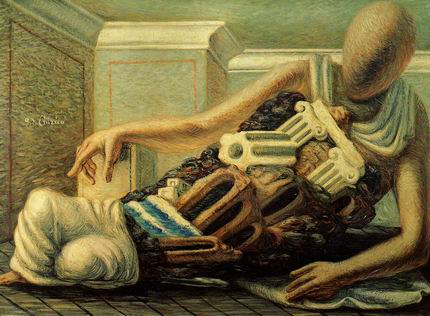 Giorgio De Chirico archeologo Giorgio De Chirico archeologo