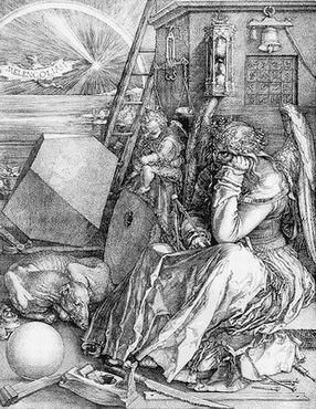Melanconia 1514 di Albrecht Durer