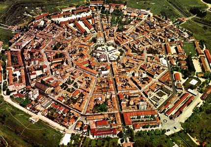 Palmanova dall'alto
