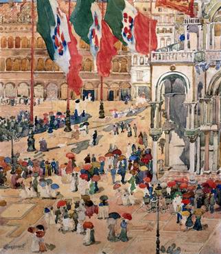 Piazza Of St Maurice Prendergast