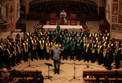 Il River Gospel Mass Choir nel Tempio Votivo di Ponte della Priula