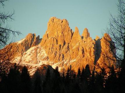 Dolomiti verso sera by GIUSEPPE BORSOI