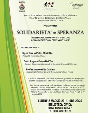 Incontro 2 maggio presentazione Rock4AIL