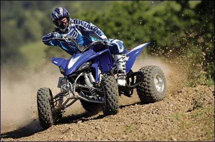 Quad in azione