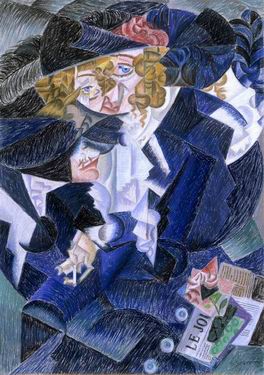 Gino Severini - Ritratto di madame S.