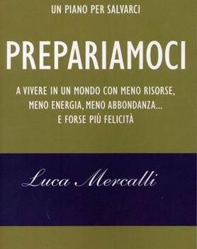 Copertina del libro di Luca Mercalli