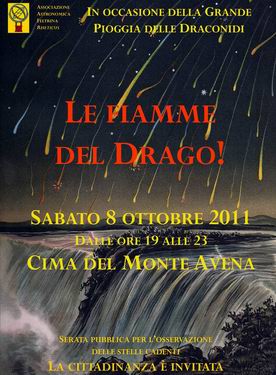 Manifesto Le fiamme del drago!