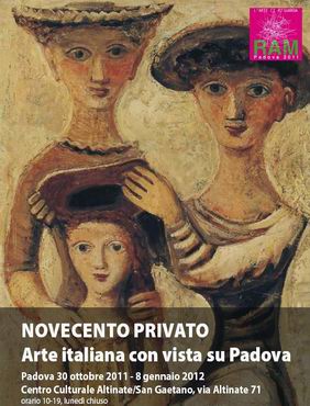 Locandina della mostra a Padova