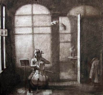 Opera di Elena Prudnikova artista della Collettiva