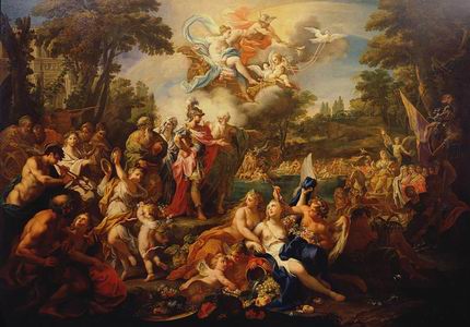 Sebastiano Conca "Enea nei Campi Elisi"