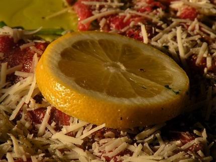 Limone e carpaccio foto by Giuseppe Borsoi