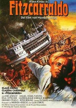 Locandina del film Fitzcarraldo di Werner Herzog