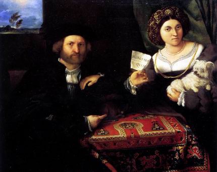 Uno dei quadri di Lorenzo Lotto