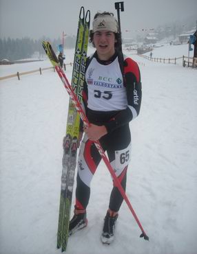 Fontana Hoffer Francesco Titolo Italiano Biathlon Sprint Aspiranti Maschile