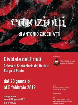 Mostra Emozioni di Antonio Zucchiatti