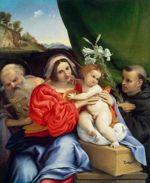 Opera di Lorenzo Lotto in mostra a Rimini