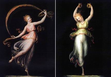 Opere dedicate alle Danzatrici di Antonio Canova