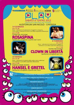Play Teatro spettacolo 2012