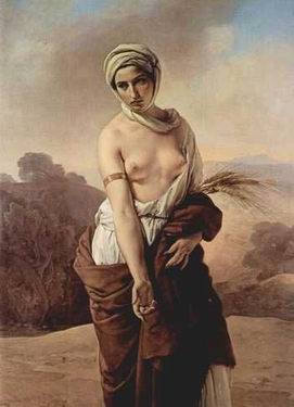 Una delle opere in mostra