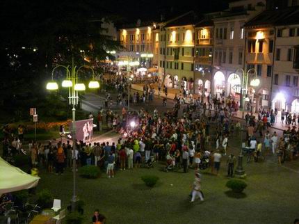 Belluno di sera