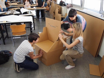 Il cartone Pro-gest nelle aule del Politecnico di Milano