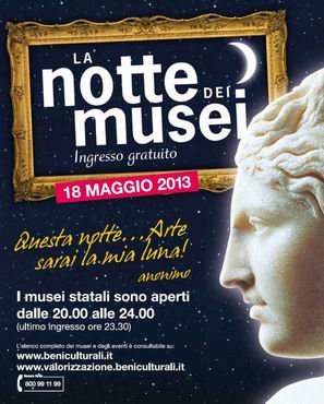 Locandina La Notte dei Musei