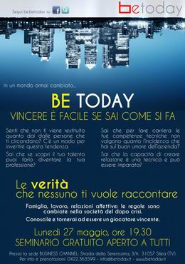 Locandina di BE TODAY