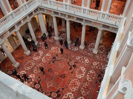 Allestimento della mostra