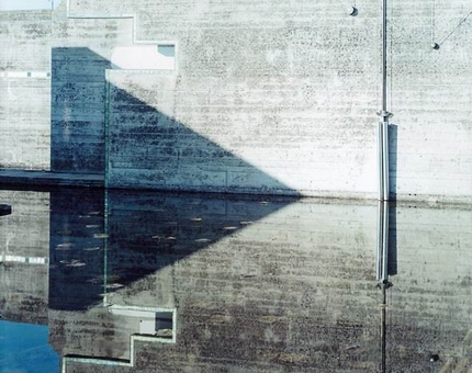 Fotografia di Guido Guidi della Tomba Brion