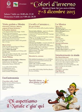 Mercatini di Natale "Colori d’Inverno" a Follina