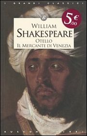 La copertina di Otello di William Shakespeare.
