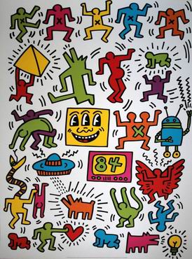 Il Graffitismo Di Keith Haring In Mostra A Chieti Beppeblog