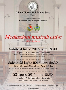 Meditazioni Musicali 2015 a Solighetto