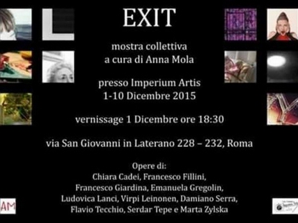 Mostra collettiva “Exit” a Roma
