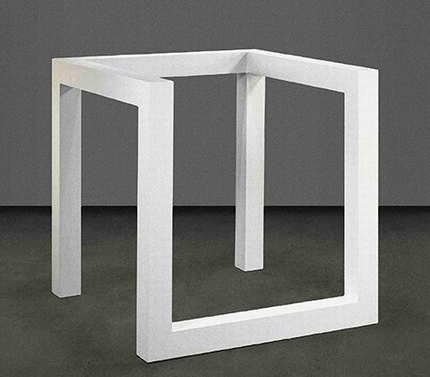Incomplete Cube di Sol LeWitt