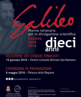 Premio Letterario Galileo 2016 X edizione