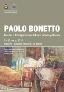 Mostra personale di Paolo Bonetto a Padova
