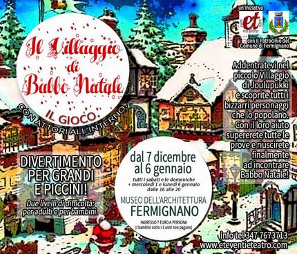 Casa Di Babbo Natale Gioco.A Fermignano A Casa Di Babbo Natale Pu Beppeblog